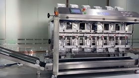 迷你型灌裝機罐裝機 封口打碼全自動面膜一體機