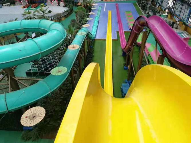 張掖富來登溫泉水世界 國內水上樂園設備廠家的經典案例與人工造浪設備解析